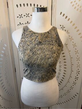 Tribe Kelley Mossy Oak Women's Green Camo Crop Tank Top SOLD OUT